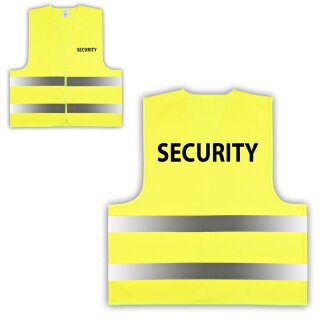 Signalweste Warnweste gelb XL/XXL SECURITY