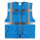 easyMesh® Funktionsweste mit Reißverschluss und Taschen blau S