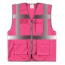 easyMesh® Funktionsweste mit Reißverschluss und Taschen pink S