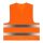 easyMesh® Warnweste orange EN ISO20471 - 6 Größen XL/XXL