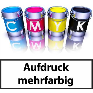 Siebdruck auf Textilien 4-farbig  // Staffelpreise