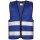 korntex® Kids´ Safety Vest With Zipper Aalborg Kinderwarnweste mit Reißverschluss blau