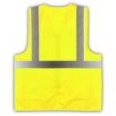 Korntex® Executive Safety Vest Berlin Waistcoats Warnweste mit Taschen und Reißverschluss gelb