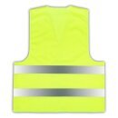 easyMesh® PREMIUM Sommer MESH Gewebe Warnweste EN20471 luftdurchlässig gelb 3XL/4XL = 145cm Umfang