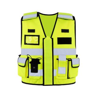 Einsatzweste mit Funktion -Tactical Vest Bonn - gelb