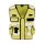 Einsatzweste Funktionsweste mit Funktion gelb -Tactical Vest Bonn - Einheitsgröße