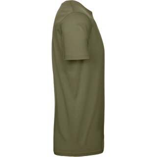 B&C Herren T-Shirt Single Jersey – Aus 100% Baumwolle – Bequem & Langlebig – Farbe Urban Khaki, Größe L