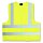 korntex® Funktionsweste Warnweste Hannover mit 4 Streifen gelb