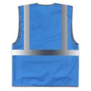 easyMesh® Funktionsweste mit Reißverschluss und Taschen blau 4XL