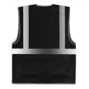 easyMesh® Funktionsweste mit Reißverschluss und Taschen schwarz 4XL