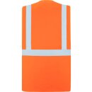 Padded Comfort Executive Safety Vest Wismar - gefütterte Warnweste mit Taschen und Reißverschluss orange