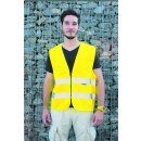  KORNTEX® Hi-Vis Safety Vest Cologne Warnweste mit Reißverschluss gelb