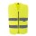  KORNTEX® Hi-Vis Safety Vest Cologne Warnweste mit Reißverschluss gelb