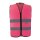 KORNTEX® Hi-Vis Safety Vest Cologne Warnweste mit Reißverschluss pink