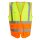 Pro Hi-Vis Executive Vest Warnweste mit Taschen und Reißverschluss gelb/orange