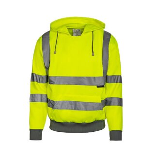 Hi-Vis Workwear Hoody Cork - Warnschutz Hoodie/Pullover - gelb