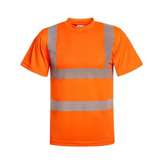 Hi-Vis Broken Reflective Premium T-Shirt Alhambra - orange