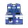 MESH Einsatzweste mit Funktion -Mesh Tactical Vest Sparta - blau