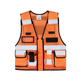 MESH Einsatzweste mit Funktion -Mesh Tactical Vest Sparta - orange