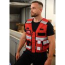 Einsatzweste mit Funktion -Tactical Vest Bonn - rot