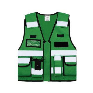 Einsatzweste mit Funktion -Tactical Vest Bonn - grün