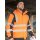 Premium Printable Hi-Vis Softshell Safety Jacket Copenhagen - Warnschutz Jacke - orange