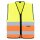 KORNTEX® Hi-Vis Safety Vest Cologne Warnweste mit Reißverschluss gelb/orange