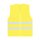 Korntex®  Comfort Mesh Safety Vest Rhodes CO² Neutral Sommer Warnweste mit Reißverschluss MESH Gewebe gelb