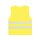 Korntex®  Comfort Mesh Safety Vest Rhodes CO² Neutral Sommer Warnweste mit Reißverschluss MESH Gewebe gelb