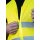 Korntex®  Comfort Mesh Safety Vest Rhodes CO² Neutral Sommer Warnweste mit Reißverschluss MESH Gewebe gelb