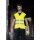 Korntex®  Comfort Mesh Safety Vest Rhodes CO² Neutral Sommer Warnweste mit Reißverschluss MESH Gewebe gelb