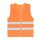 korntex® Childrens Safety Vest Esbjerg - 4 Reflective Stripes - Kinderwarnweste mit 4 Streifen - orange