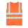 korntex® Childrens Safety Vest Esbjerg - 4 Reflective Stripes - Kinderwarnweste mit 4 Streifen - orange