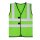 korntex® Childrens Safety Vest Esbjerg - 4 Reflective Stripes - Kinderwarnweste mit 4 Streifen - grün