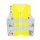 korntex®  Children´s Safety Vest Action Dinosaurs CO² Neutral  Warnweste Motiv Dino - gelb
