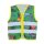 korntex®  Children´s Safety Vest Action Working Heroes CO² Neutral  Warnweste Motiv CONSTRUCTION SITE
