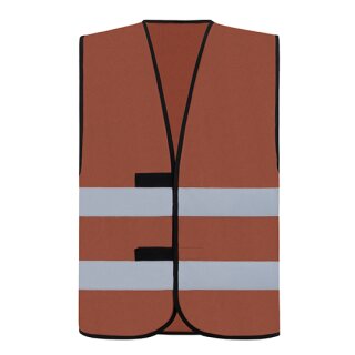 Korntex® Functional Vest Dortmund Warnweste maroon/braun