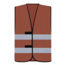 Korntex® Functional Vest Dortmund Warnweste maroon/braun