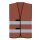 Korntex® Functional Vest Dortmund Warnweste maroon/braun