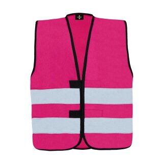 korntex® Kinder Warnweste „Aarhus“ - magenta