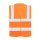 Triple Norm Weste „Dardanel“ - flammhemmende, antistatische Warnweste - Signal-Orange