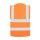 Triple Norm Weste „Dardanel“ - flammhemmende, antistatische Warnweste - Signal-Orange