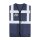 Korntex®  Open Mesh Multifunction Vest Athens Warnweste mit Taschen und Reißverschluss dunkelblau/navy