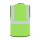 Korntex® Executive Safety Vest Berlin Waistcoats Warnweste mit Taschen und Reißverschluss hellgrün
