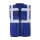 Korntex® Executive Safety Vest Berlin Waistcoats Warnweste mit Taschen und Reißverschluss königsblau
