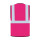 Korntex® Executive Safety Vest Berlin Waistcoats Warnweste mit Taschen und Reißverschluss magenta