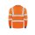 Hi-Vis Poly-Cott on Long Sleeve Shirt Warnschutz Shirt - Murcia - orange