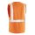 teXXor® Funktionsweste Warnweste mit Reißverschluss und Taschen orange EN20471