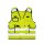 Tactical Warnweste „Stammheim” - Elastischer Bund und 360° Sichtbarkeit - gelb