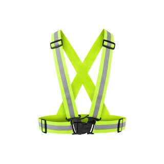Korntex® reflektierender Körpergurt - Body Belt "Prague" (unisize) gelb